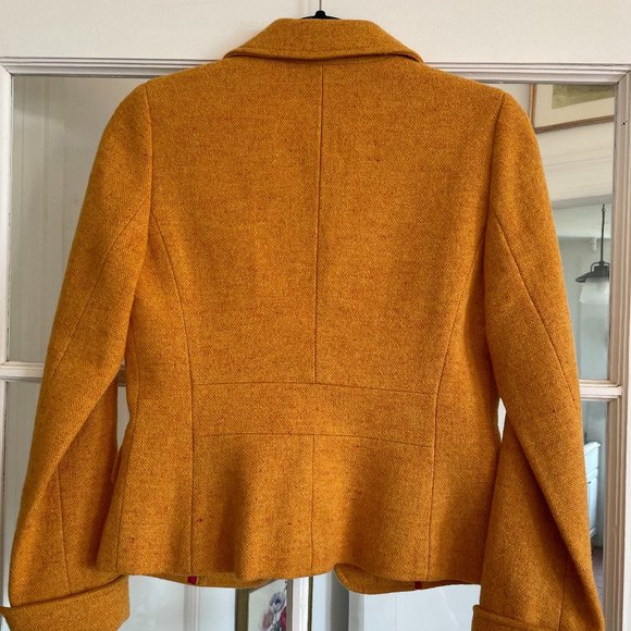 J. Crew Mustard Yellow Blazer - Picture 2 of 6